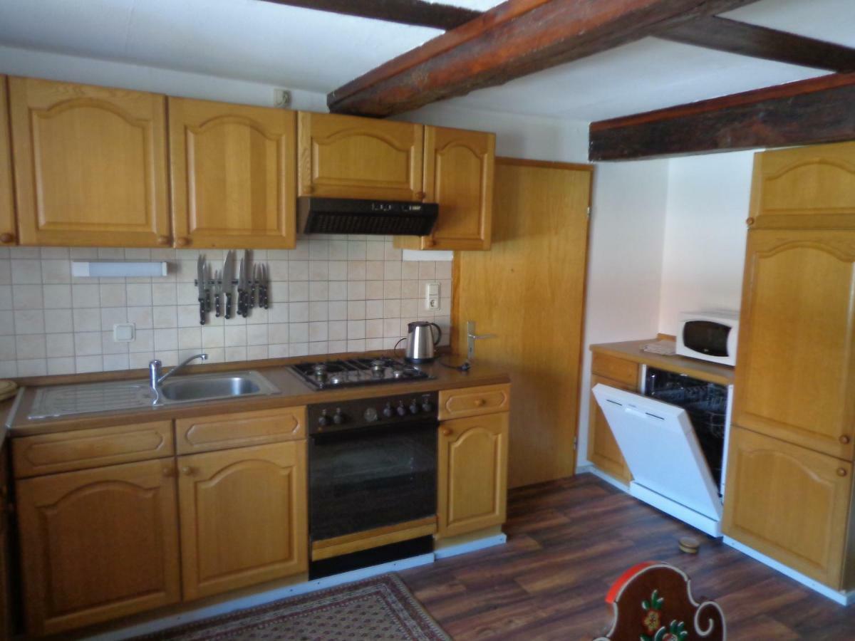 Ferienwohnung Valora Obergude Ngoại thất bức ảnh